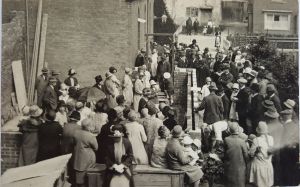 Sunday School built in the courtyard.