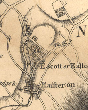 1773 Map of Easterton